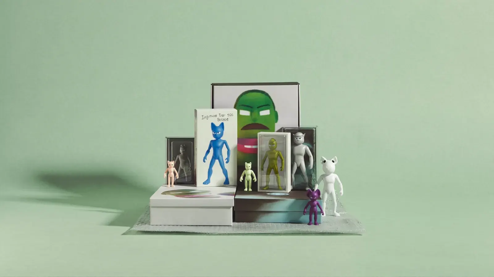 The kit for Toys and collectibles, laid out on a plain background