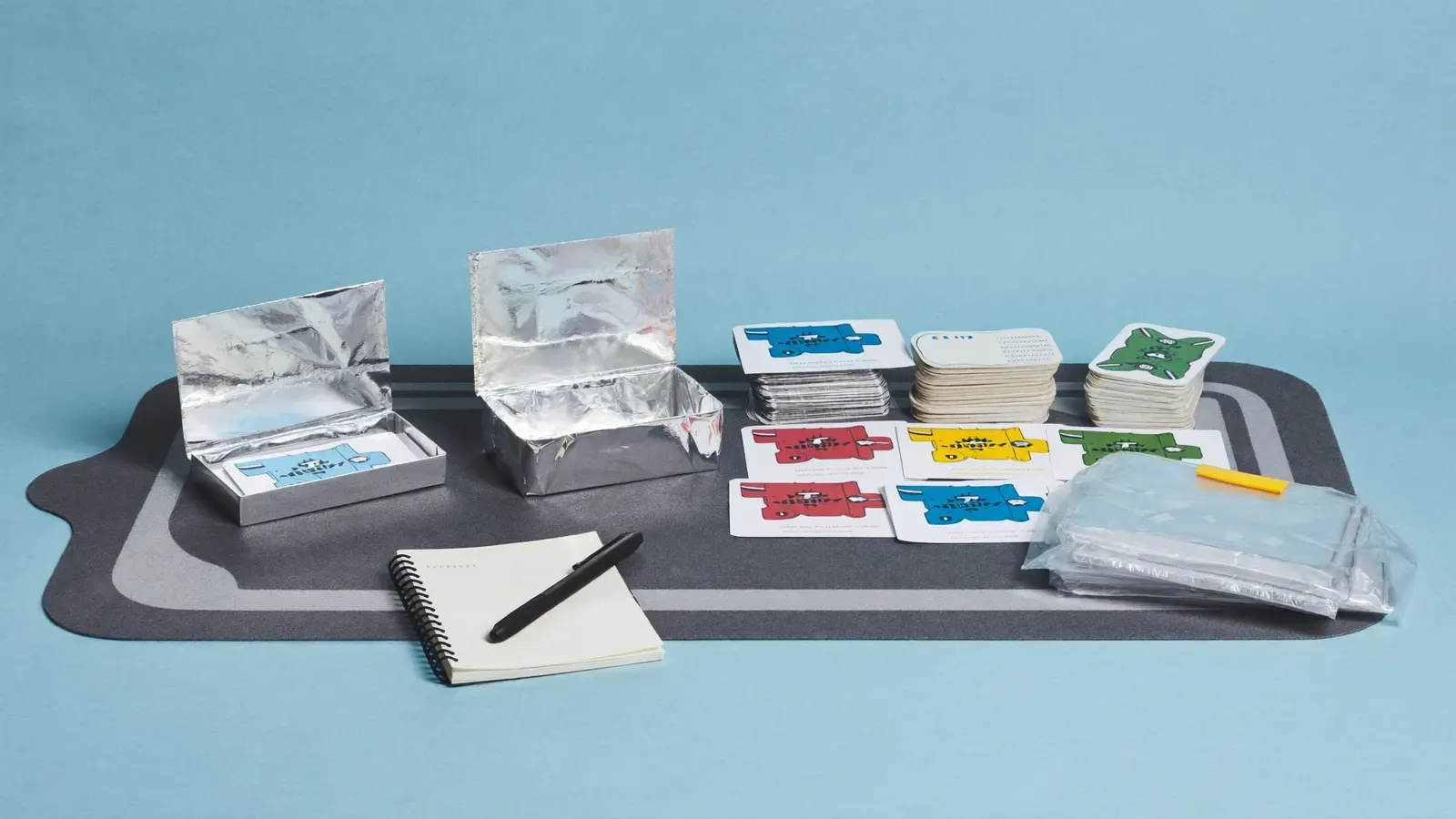 How to run football card breaks on Whatnot: the kit, photographed as a studio still life