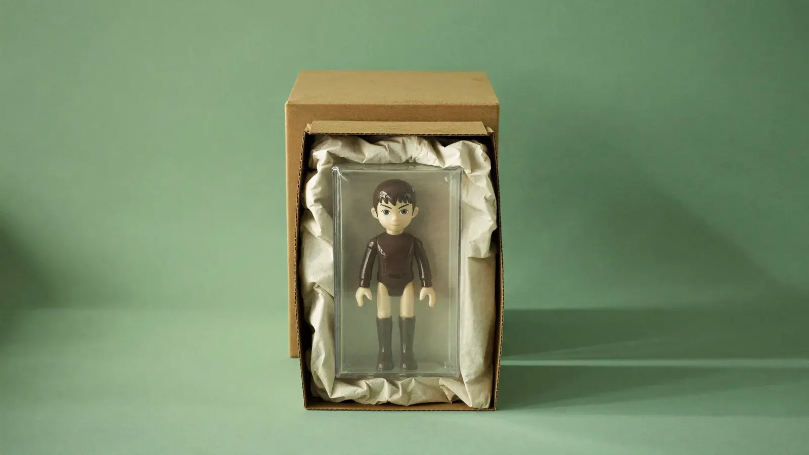 How to post Funko Pops without crushing the box: the kit, photographed as a studio still life
