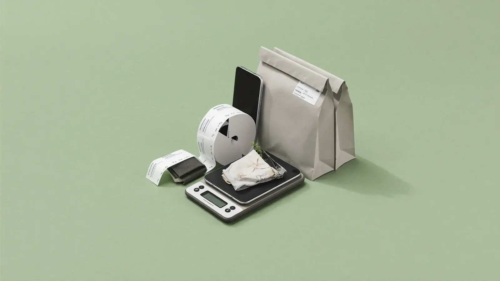 How to start a small business from home in the UK: the kit, photographed as a studio still life